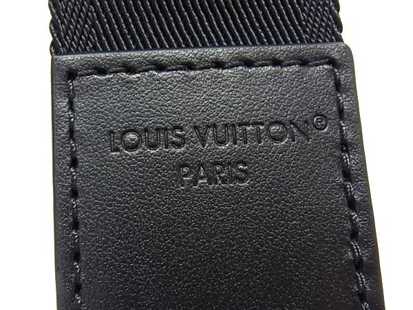 Louis Vuitton Nylon Bag Shoulder Strap Crossbody Black — view 4