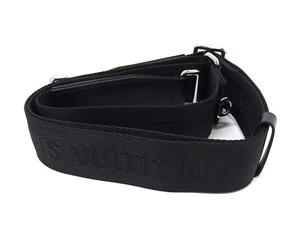 Louis Vuitton Nylon Bag Shoulder Strap Crossbody Black — view 2