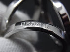Hermes Trio Scarf Ring Closure Silver — view 3