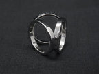 Hermes Trio Scarf Ring Closure Silver — view 2