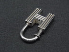 Hermes First Step of the New Century Charm Silver Keychain — view 2