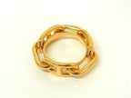 Hermes Chaine D'ancre Lucade Legato Scarf Ring Closure Gold — view 2