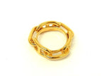 Hermes Chaine D'ancre Lucade Legato Scarf Ring Closure Gold
