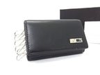 Gucci Leather Key Case Key Holder Black