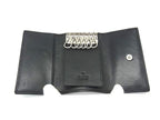 Gucci Leather Key Case Key Holder Black — view 3