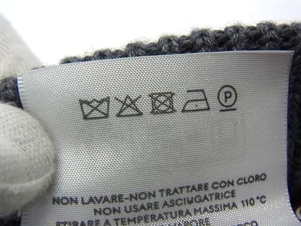 Gucci Wool 100% Knit Cap L Gray Hat — view 5
