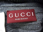 Gucci Wool 100% Knit Cap L Gray Hat — view 4