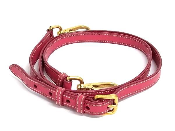 Prada Shoulder Strap Crossbody Pink for Leather Bag — view 2