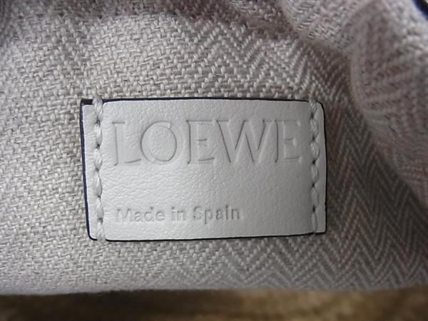 Loewe Drawstring Basket Anagram Raffia Shoulder Bag Light Beige — view 6