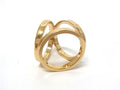 Hermes Trio Scarf Ring Closure Gold