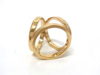 Hermes Trio Scarf Ring Closure Gold