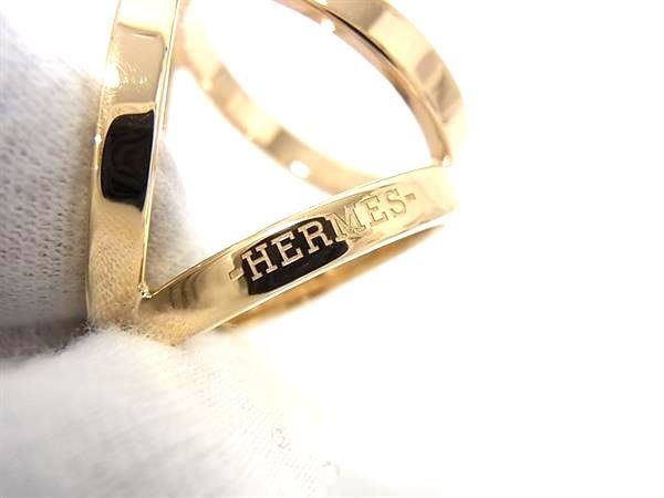 Hermes Trio Scarf Ring Closure Gold — view 3