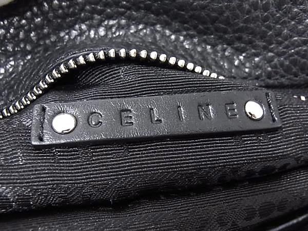 Celine Bittersweet Leather Tote Bag Black — view 6