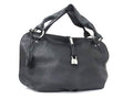 Celine Bittersweet Leather Tote Bag Black