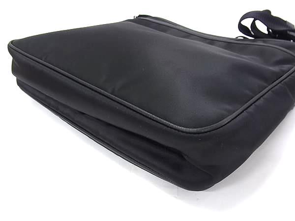 Prada Tessuto Nylon Crossbody Shoulder Bag Black — view 4