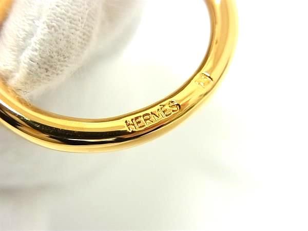 Hermes Jumbo Scarf Ring Closure Gold — view 3