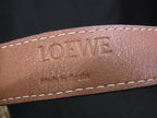 Loewe Anagram Basket Raffia Leather Handbag Tote Beige — view 6