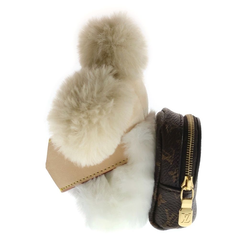 Louis Vuitton Bag Charm Vivienne Hug Beige — view 4
