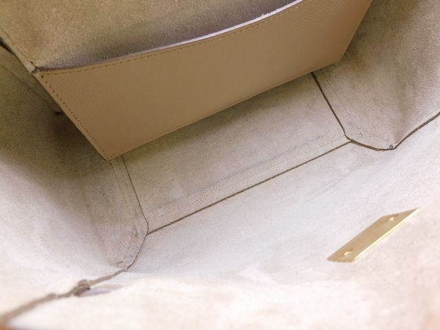 Celine Belt Bag Micro Greige 2-Way Leather — view 3