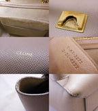 Celine Belt Bag Micro Greige 2-Way Leather — view 5