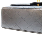 Chanel Black Lambskin Quilted 23 Shoulder Bag — view 6