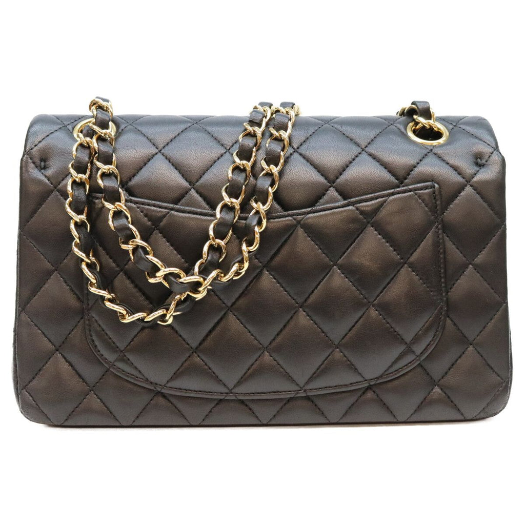 Chanel Black Lambskin Quilted 23 Shoulder Bag — view 3