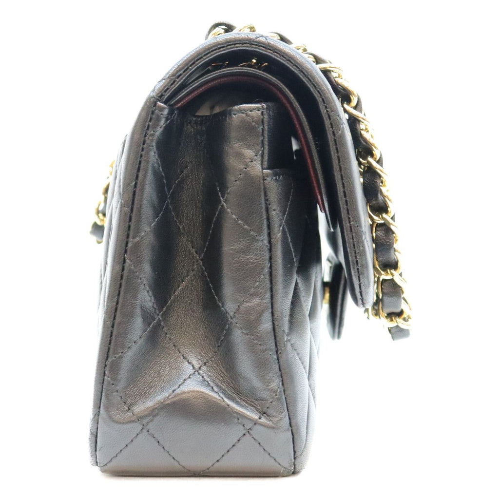 Chanel Black Lambskin Quilted 23 Shoulder Bag — view 4