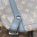 Louis Vuitton Monogram Macassar Christopher MM Backpack — view 8
