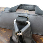 Louis Vuitton Monogram Macassar Christopher MM Backpack — view 6