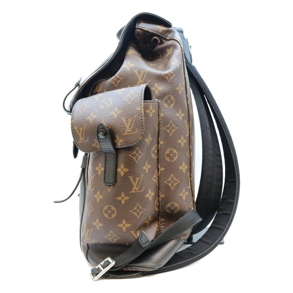 Louis Vuitton Monogram Macassar Christopher MM Backpack — view 2