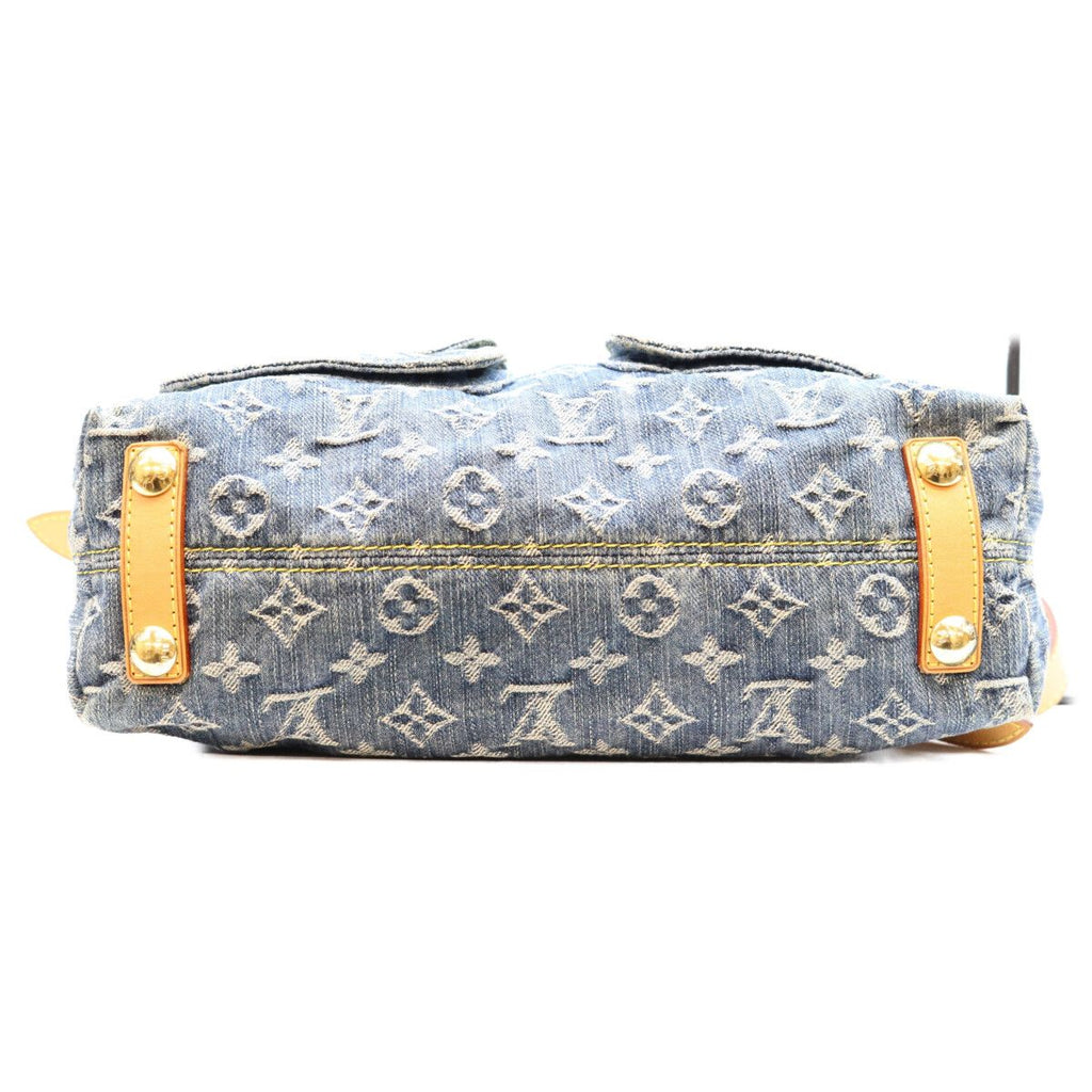 Louis Vuitton Monogram Denim Baggy PM Long Shoulder Bag — view 5