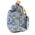 Louis Vuitton Monogram Denim Baggy PM Long Shoulder Bag — view 4