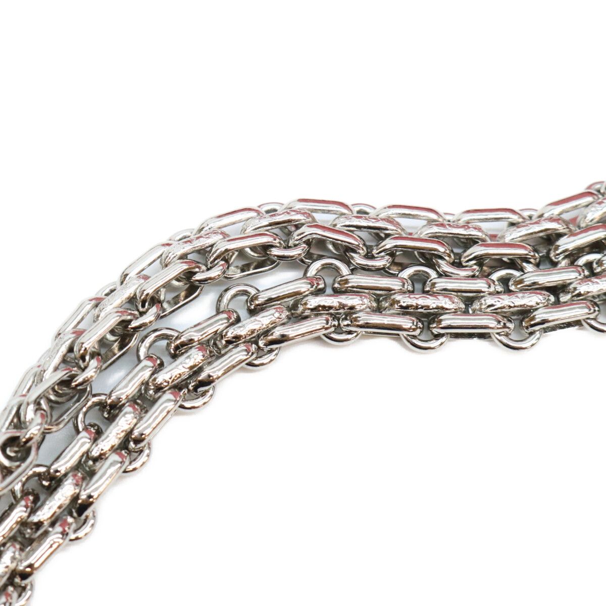 Chanel Red Exotic Leather Silver Bowling Shoulder Bag — view 7