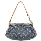 Louis Vuitton Monogram Denim Mini Pleaty Shoulder Bag — view 3