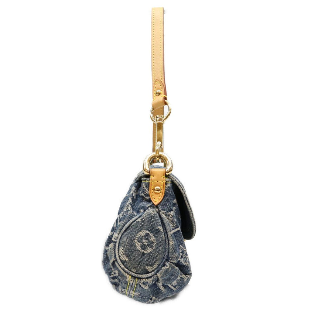 Louis Vuitton Monogram Denim Mini Pleaty Shoulder Bag — view 4