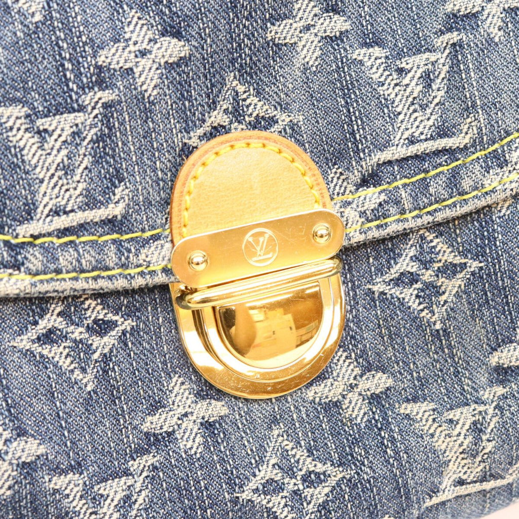 Louis Vuitton Monogram Denim Mini Pleaty Shoulder Bag — view 7