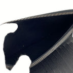 Louis Vuitton Zippy Wallet Vertical Monogram Eclipse Zip Around Black Gray — view 5