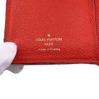 Louis Vuitton Portefeuille Curieuse Monogram Empreinte Red Trifold Wallet — view 8