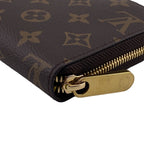 Louis Vuitton Zippy Wallet Monogram Canvas Brown — view 2