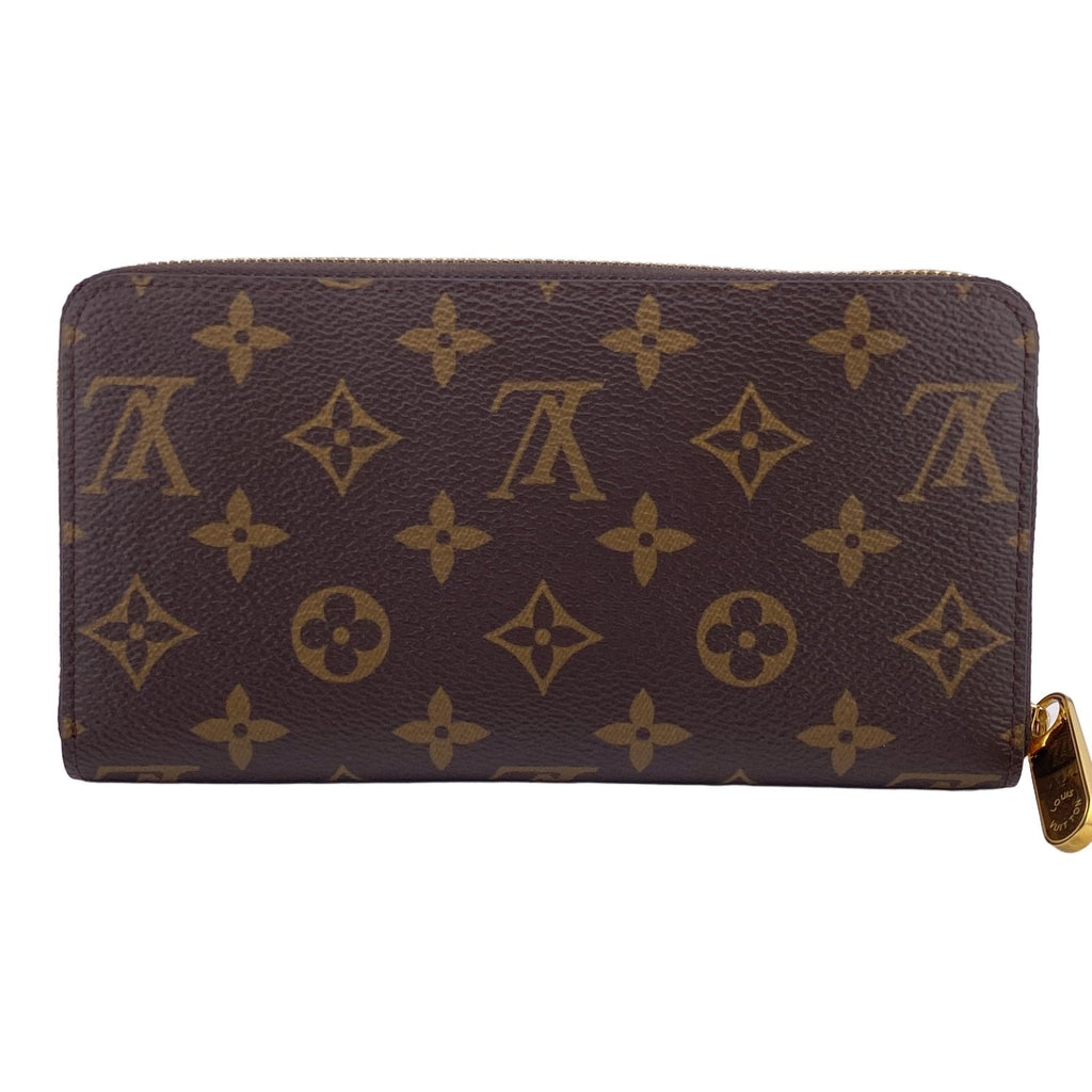 Louis Vuitton Zippy Wallet Monogram Canvas Brown