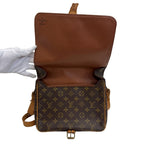 Louis Vuitton Cartouchiere GM Monogram Canvas Brown Shoulder Bag — view 8