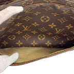 Louis Vuitton Monogram Reporter PM Canvas Brown Shoulder Bag — view 5