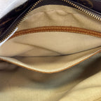 Louis Vuitton Monogram Reporter PM Canvas Brown Shoulder Bag — view 7