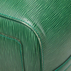 Louis Vuitton Epi Keepall 50 Boston Bag Borneo Green Leather — view 7