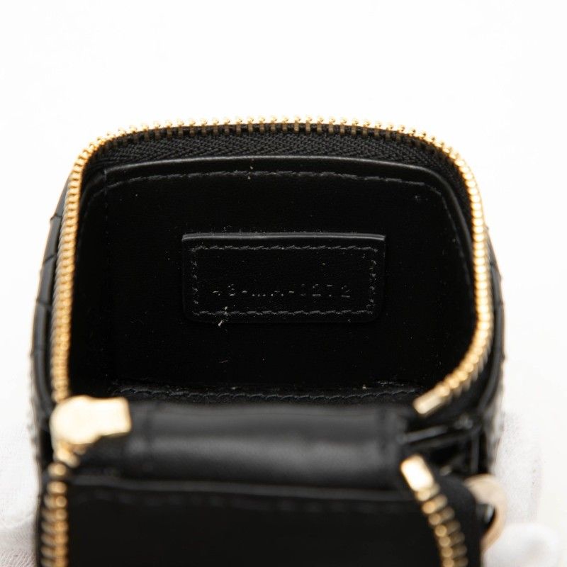 Dior Lady Dior Pouch Case Black Patent Leather — view 6