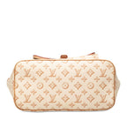 Louis Vuitton Monogram Fall for You Neverfull MM Tote Shoulder Bag Beige Ivory — view 3