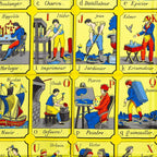 Hermes Carre 90 L'alphabet Des Metiers the Abcs of Work Scarf Yellow Black — view 3
