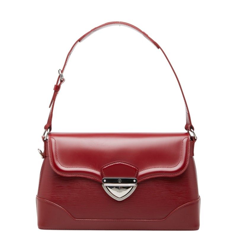 Louis Vuitton Epi Bagatelle PM Bag Red Leather