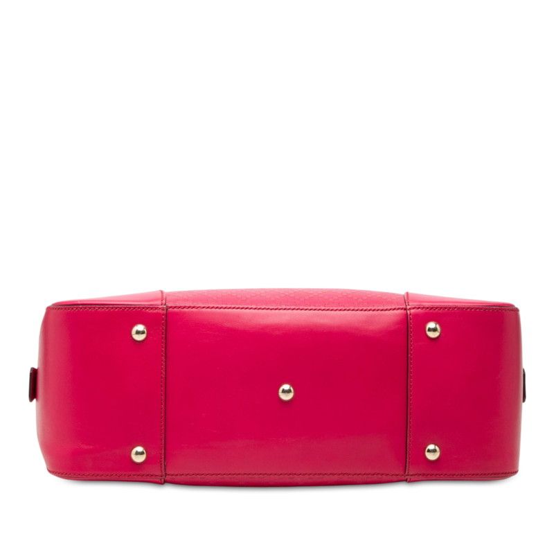 Gucci Bright Diamante 2-Way Shoulder Bag Pink Leather — view 3