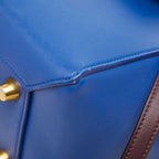 Celine Belt Bag Mini 2-Way Blue Black Leather — view 4